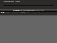 Tablet Screenshot of conmedhsaude.com.br